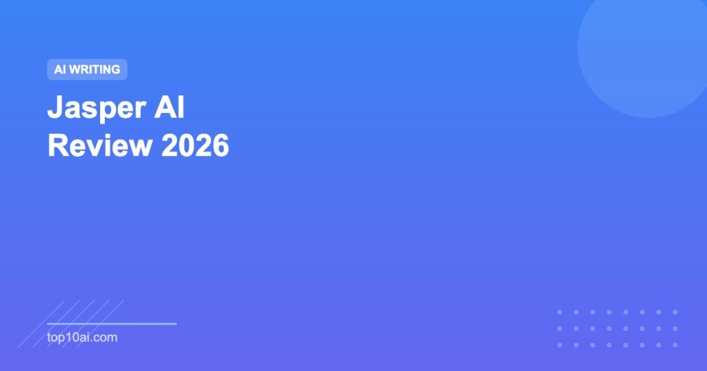 Jasper AI Review 2026 Featured Image